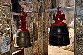 Inle Lake Myanmar. Pindaya, the famous Shwe Oo Min pagoda. The entrance of the cave.